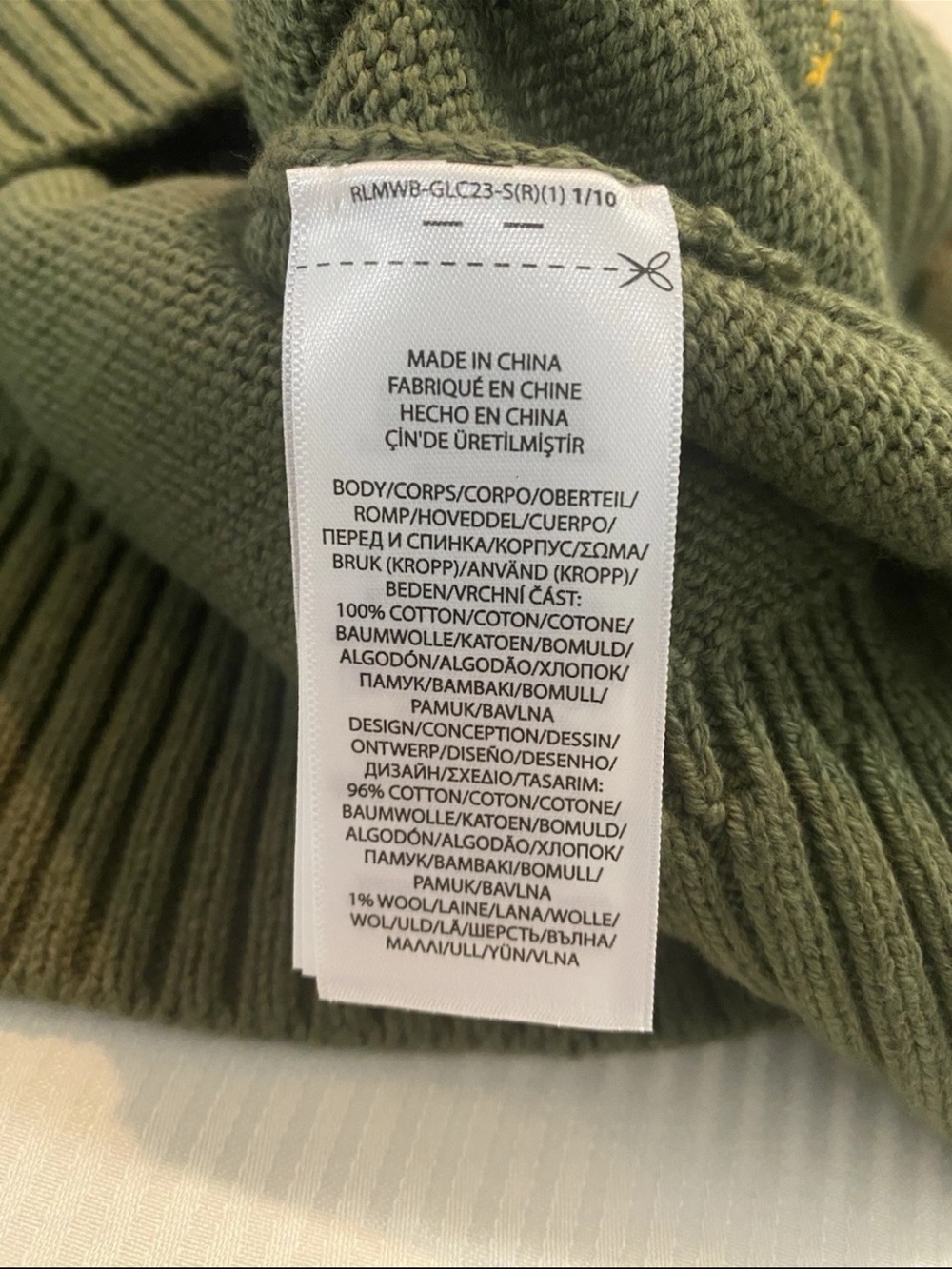 Polo Ralph Lauren Rugged Polo Bear Roll-Neck Knit Knitted Sweater - Picture 13 of 15